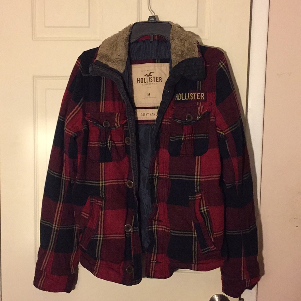 HOLLISTER DALEY RANCH PLAID JACKET
